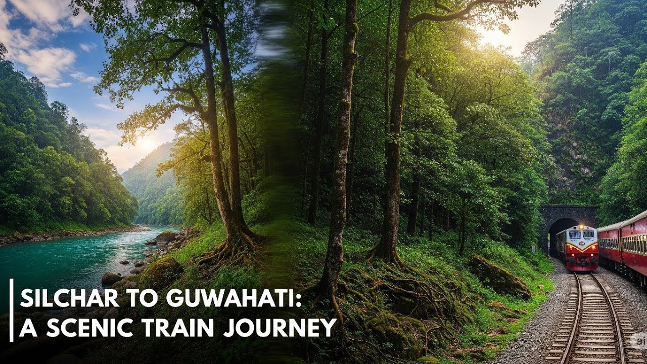 Silchar to Guwahati Express | असम की खूबसूरत ट्रेन यात्रा | Train Journey Assam