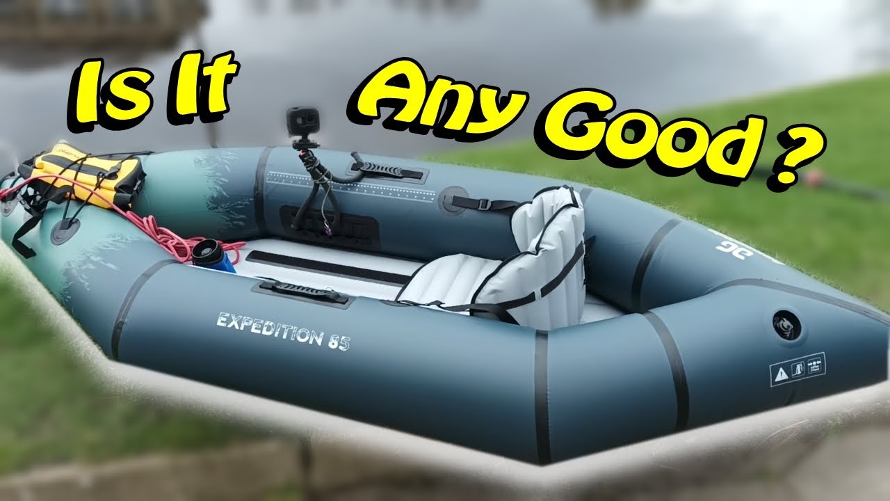 Aquaglide Backwoods Expedition 85 Packraft First Outing | Review