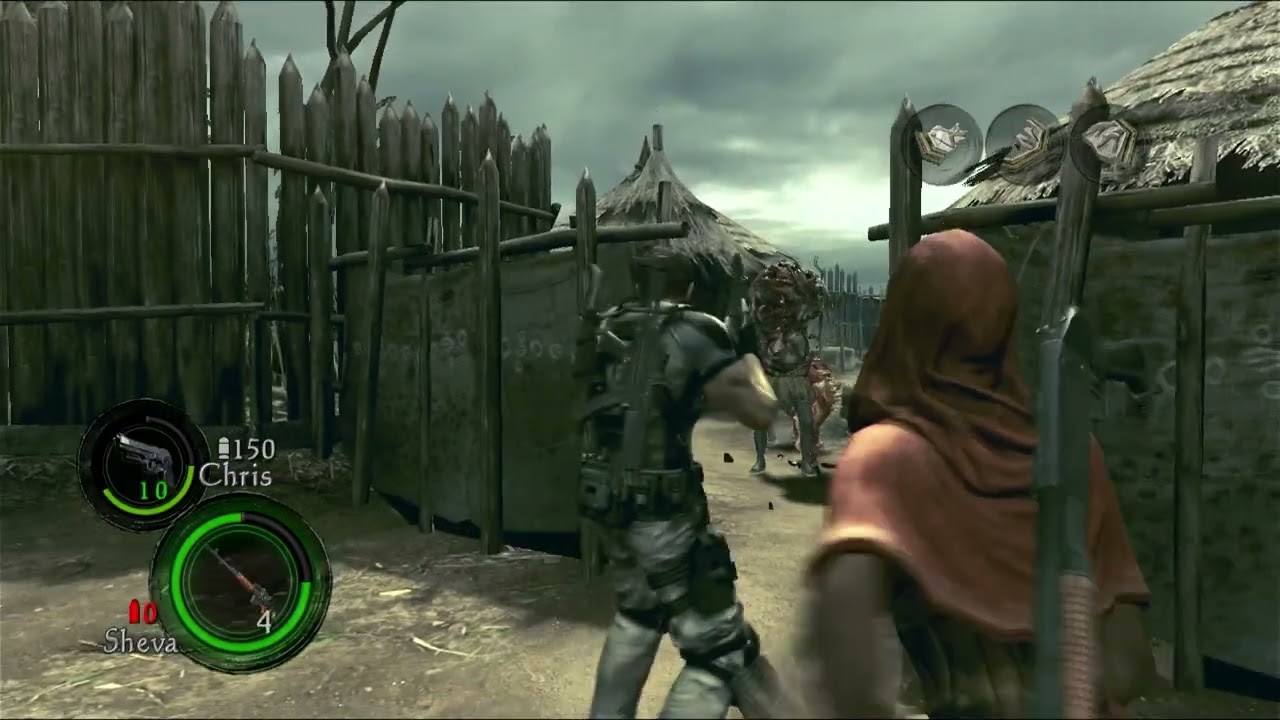Resident Evil 5 - gameplay playstation 3 coop online 2026 - part 1