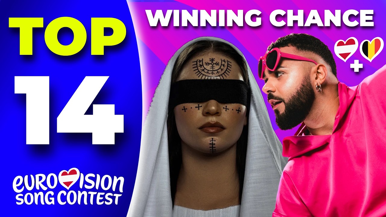Eurovision 2026 | Top 14 By Current Winning Chance 🏆