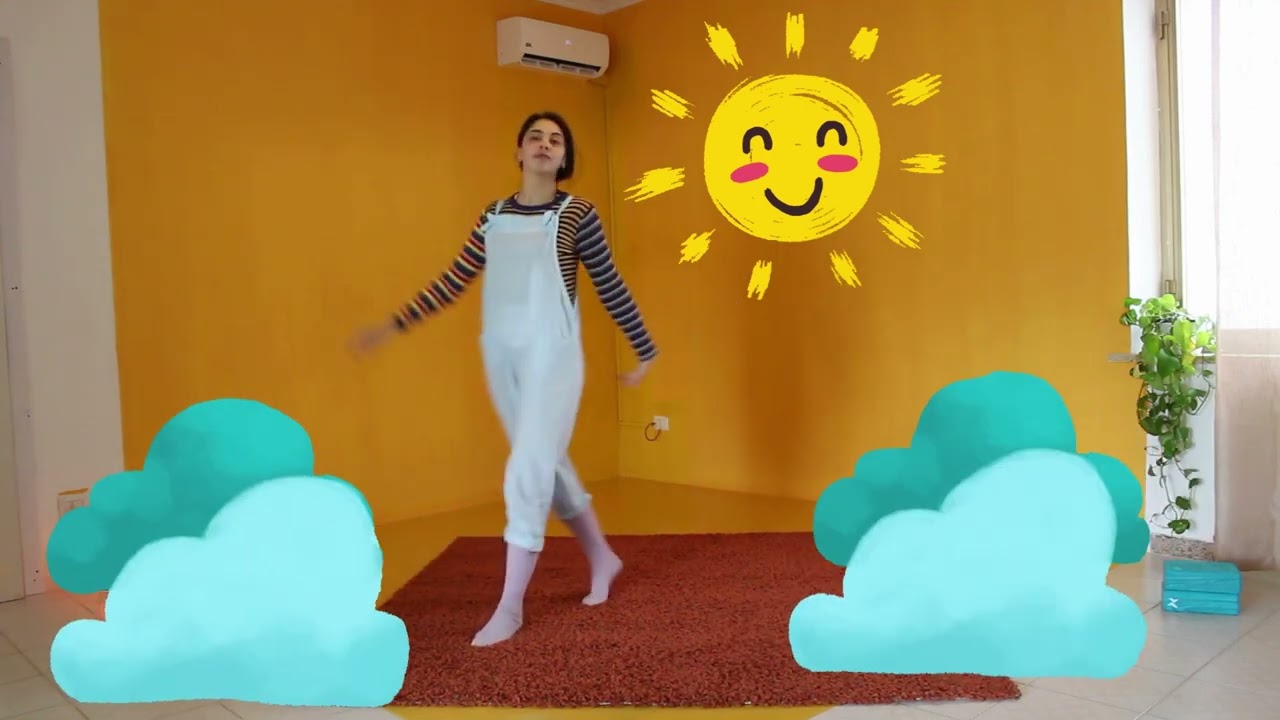 La Tempesta Che Diventa Arcobaleno 🌈 | Yoga e Giochi per Bambini Piccoli | Rilassamento Attivo