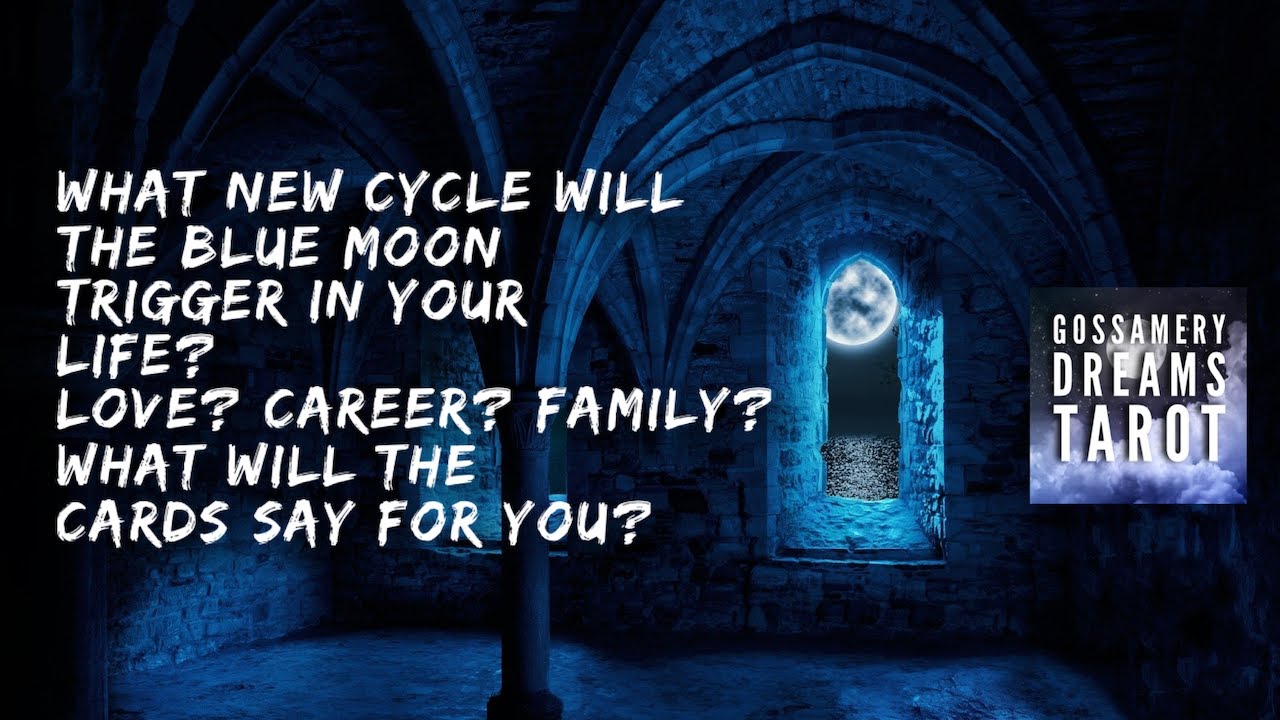 WHAT CYCLE WILL THE BLUE MOON ON HALLOWEEN TRIGGER IN YOUR LIFE? Pick-a-card General reading