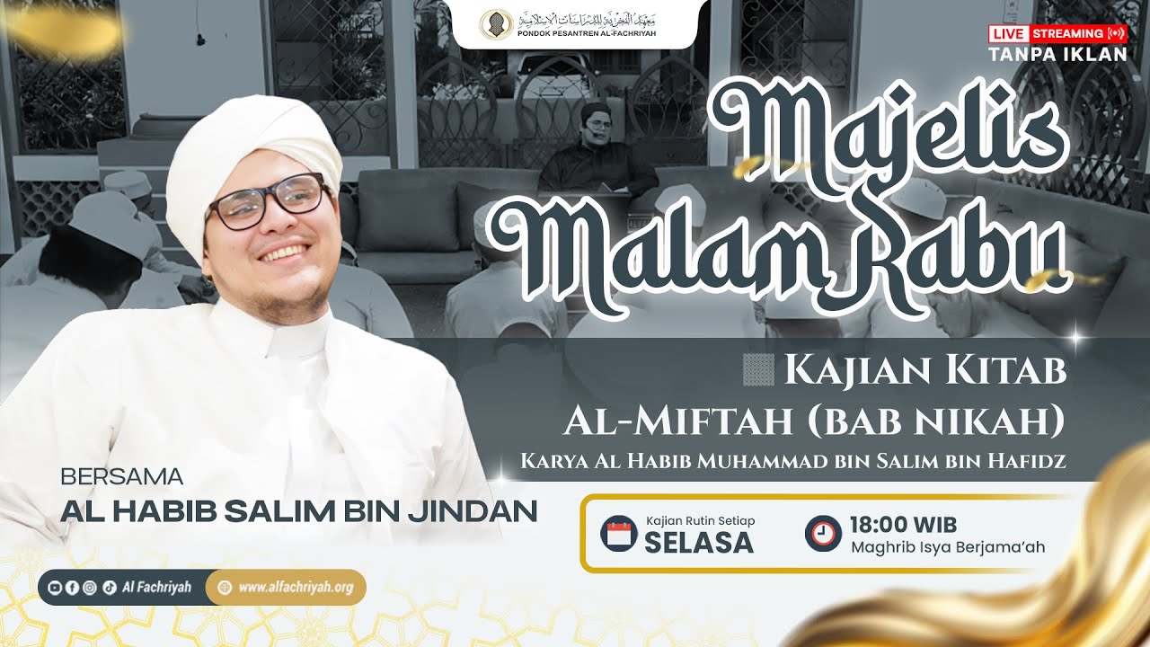 🔴LIVE Majelis Malam Rabu Bersama Habib Salim Bin Jindan | Selasa, 10 Februari 2026