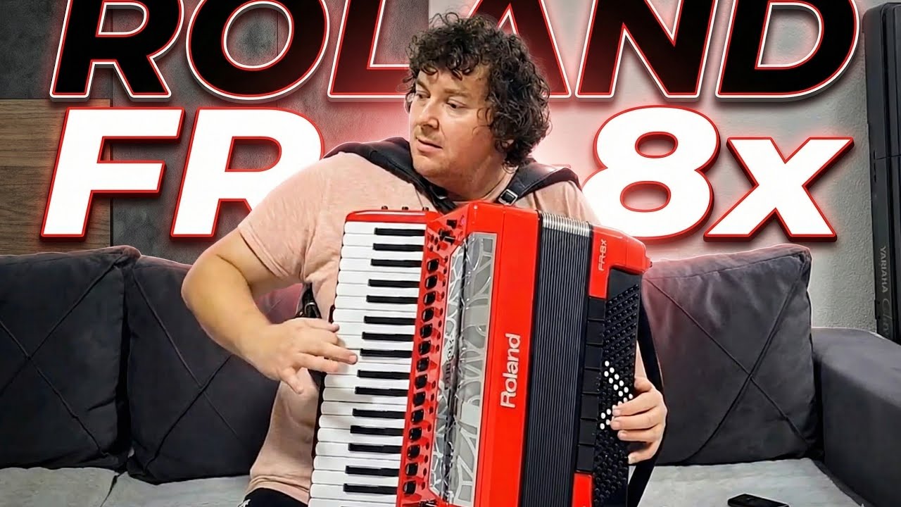 Prezentacija i Demo: Roland FR-8x V-Accordion -  Denis Pecanin