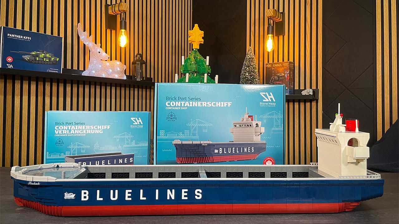 Stone Heap &ndash; Containerschiff (2.410 Teile)