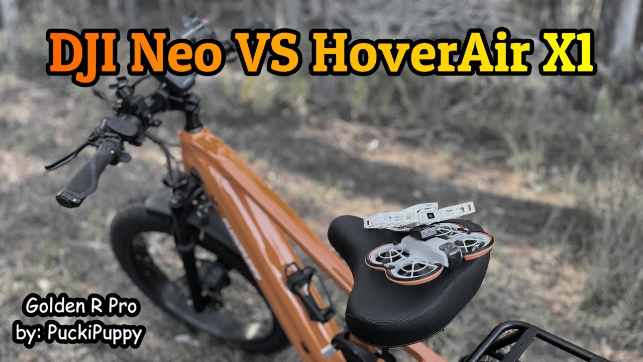 DJI Neo против Hoverair X1 / В погоне за Puckipuppy Golden R Pro