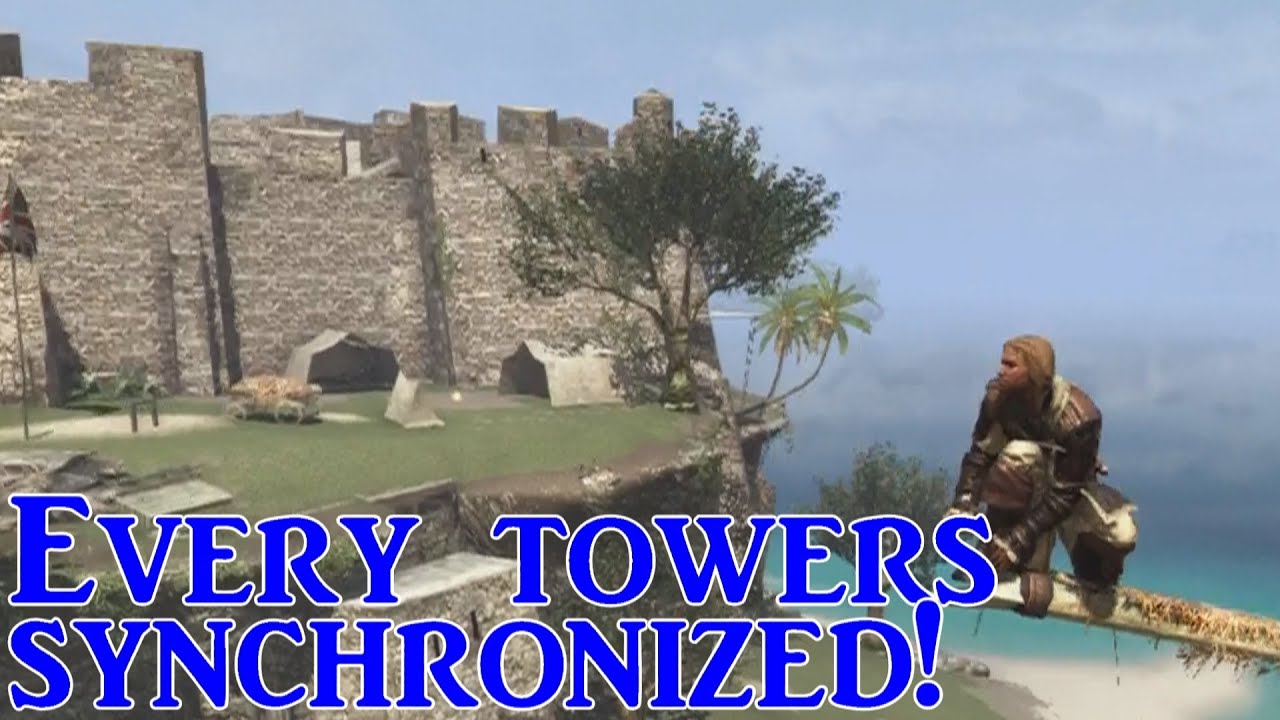 Every Towers Synchronized in Nassau! (7/7) (AC4 Collectibles)
