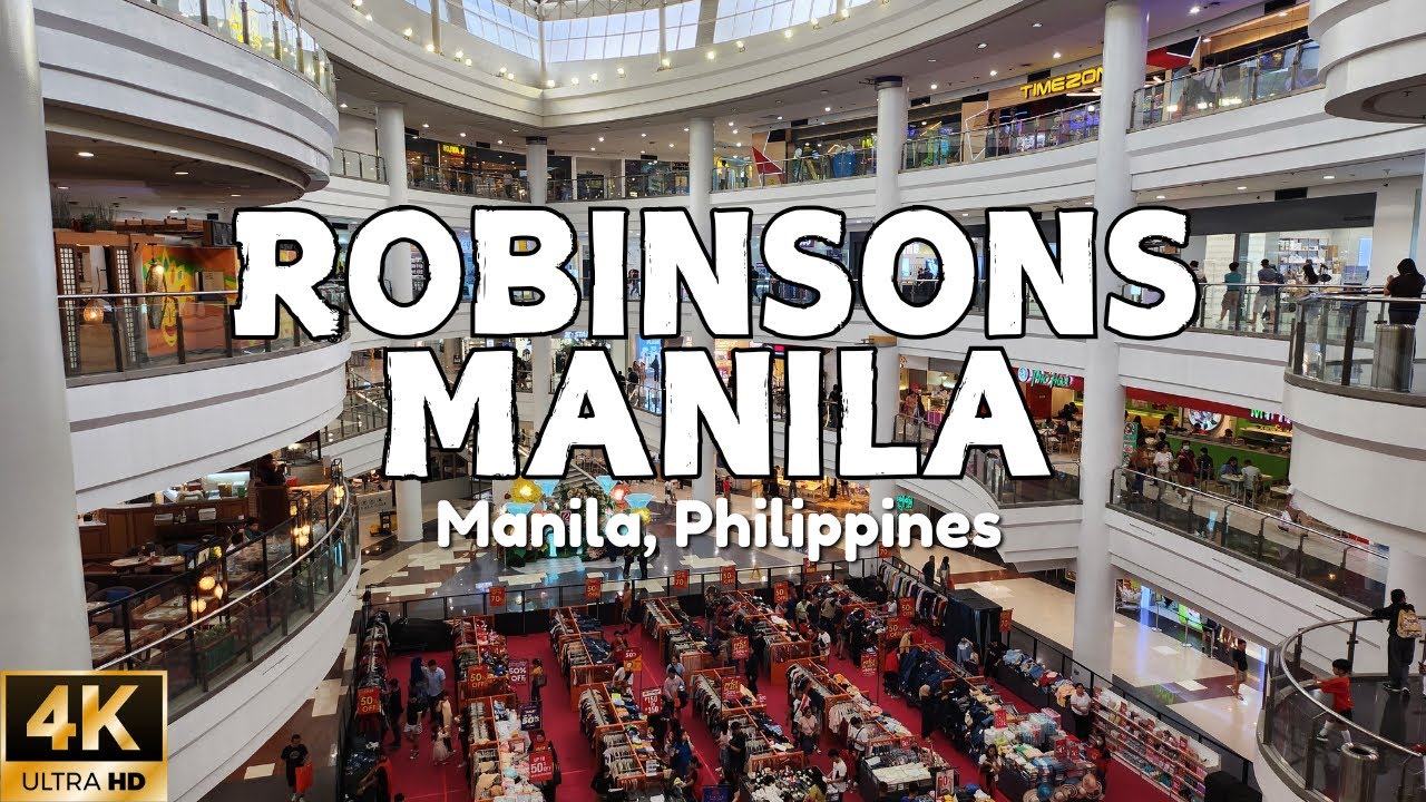 [4K] Robinsons Place Manila 2025 | Ultimate Mall Walking Tour, Shopping & Dining Philippines 🇵🇭