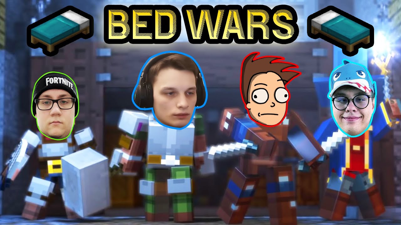 BED WARS! ft. LTU Republic, MGMantelio ir Enoxas!
