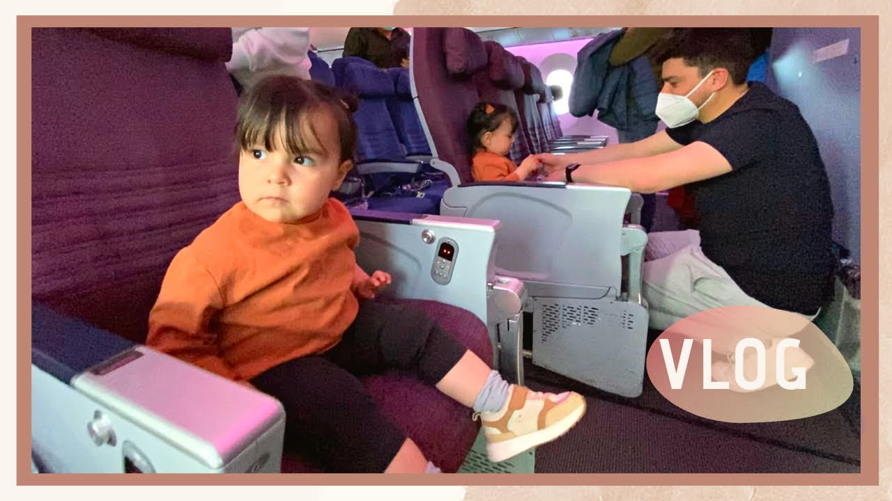 PRIMER VIAJE EN AVION CON GEMELAS - LES CUENTO TODO LO QUE HICE