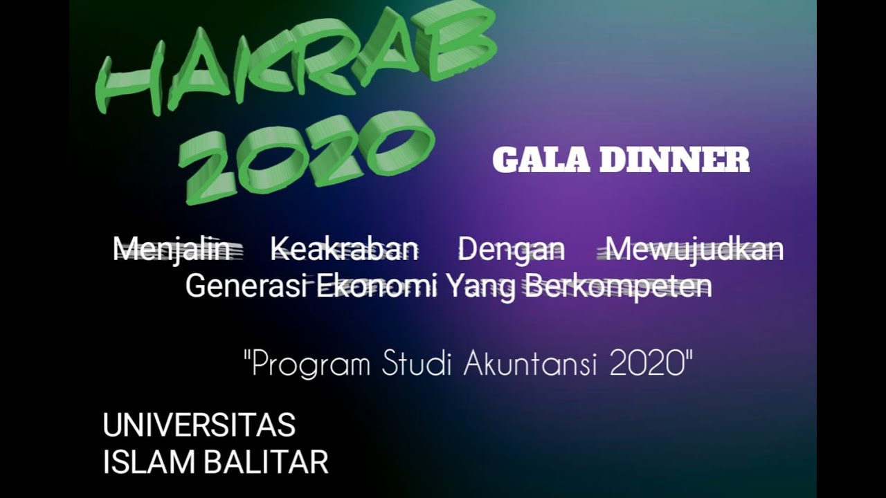 HAKRAB MABA AKUNTANSI 2020