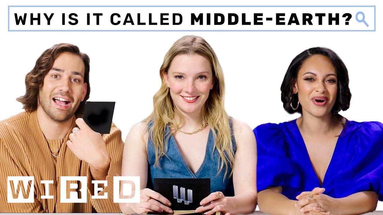 LOTR: The Rings of Power Cast Answer 50 of the Most Searched LOTR Questions | WIRED