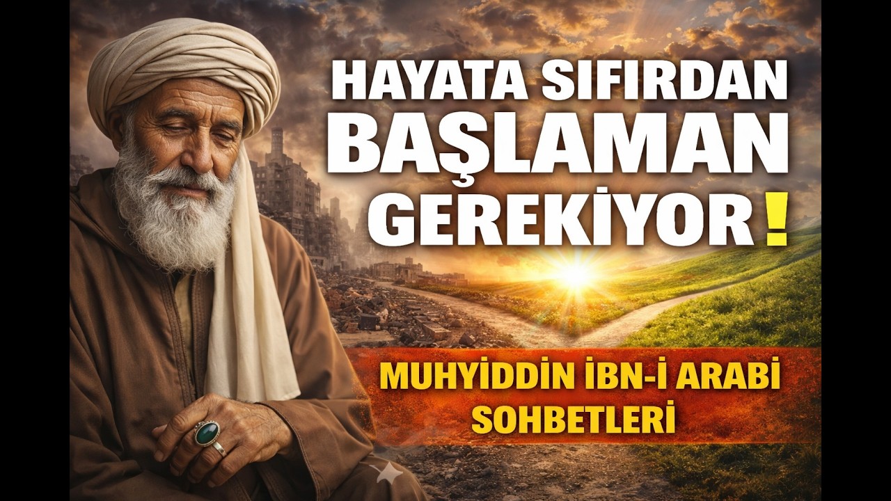 Hayata Sıfırdan Başlaman Gerekiyor ! | Muhyiddin ibn-i Arabi K.S.