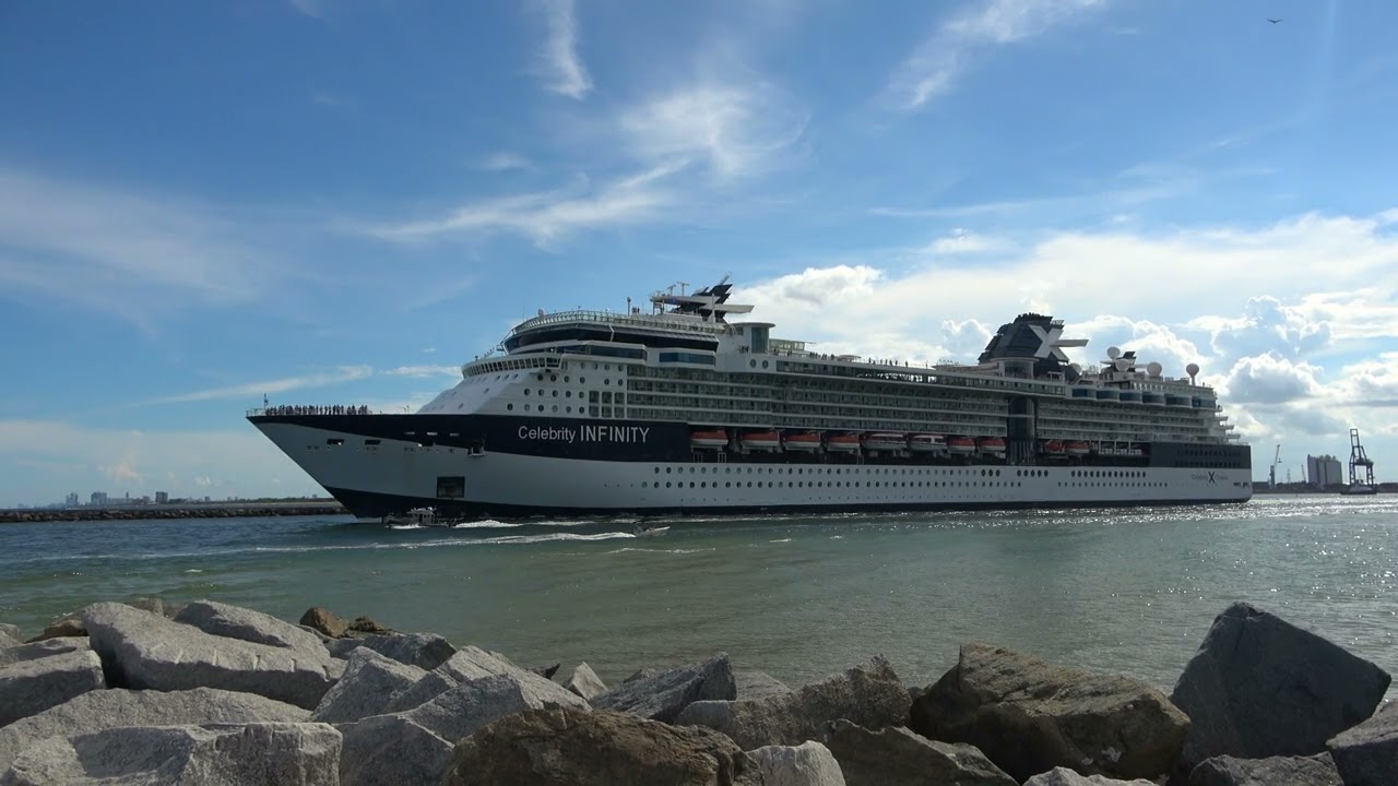 Celebrity Infinity Departs Port Everglades!