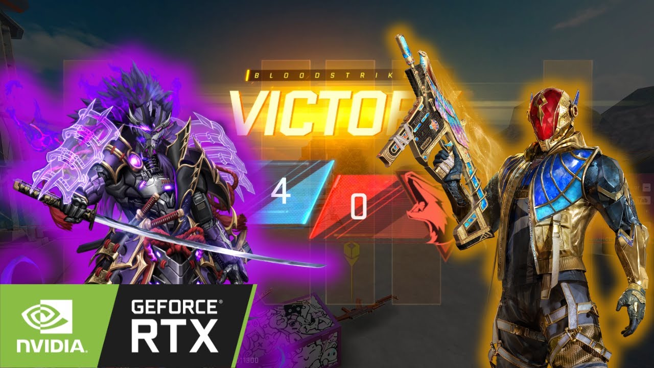 BLOOD STRIKE EASY WAY TO RANK UP FROM BRONZE TO LEGEND IN 1V4 SQUAD FIGHT!