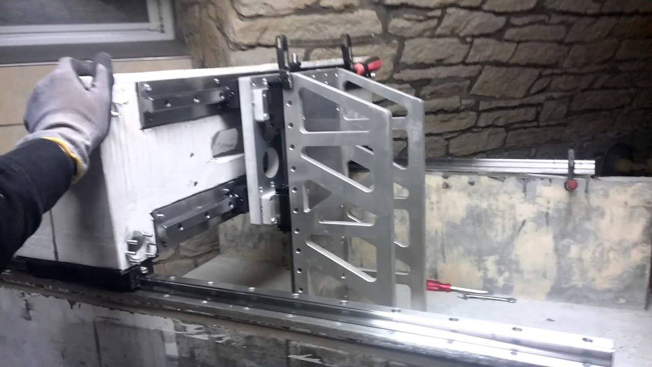 Betonia - CNC Fräse aus Hochleistungsbeton [2]|| Mill made out of concrete [HD] [1080p] |