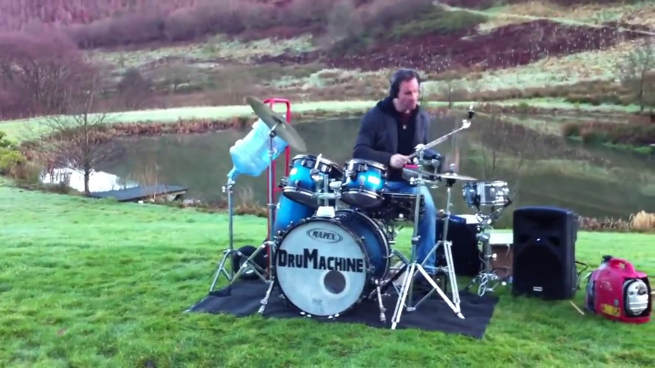 Squarepusher - DruMachine Cover  (Oded Kafri in Wales)