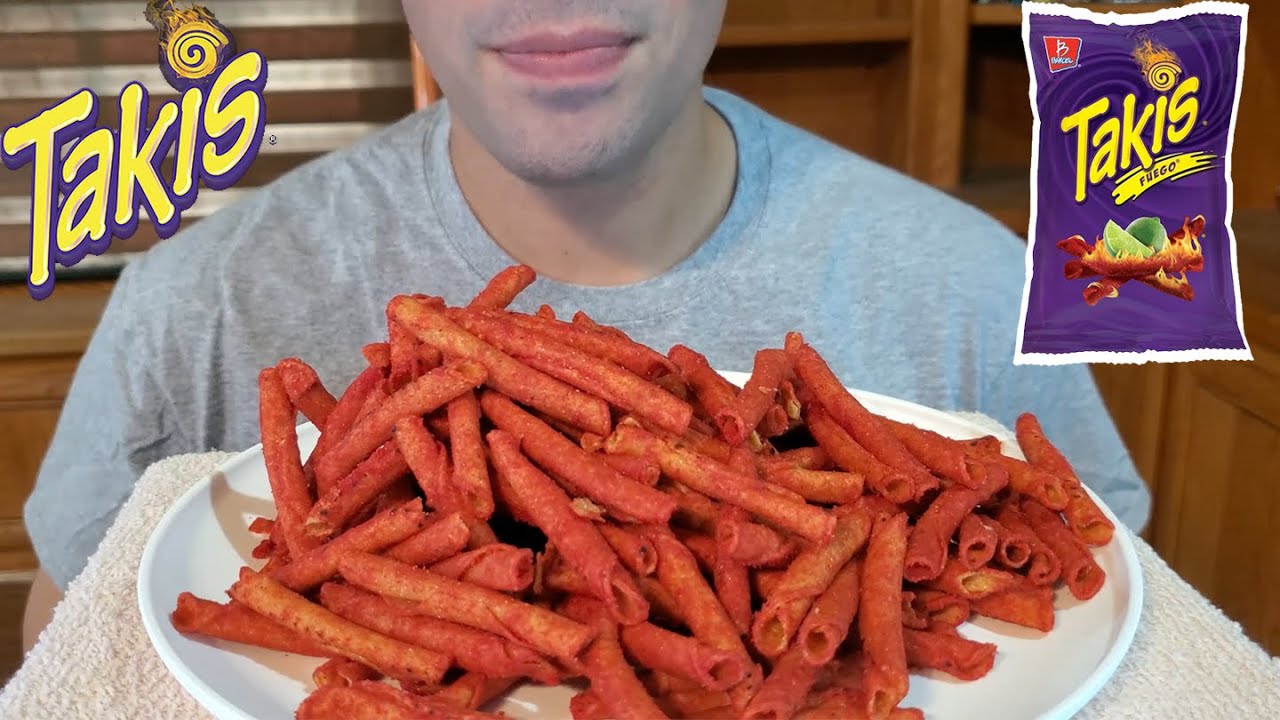 takis [MUKBANG] [ASMR] [NO TALKING]