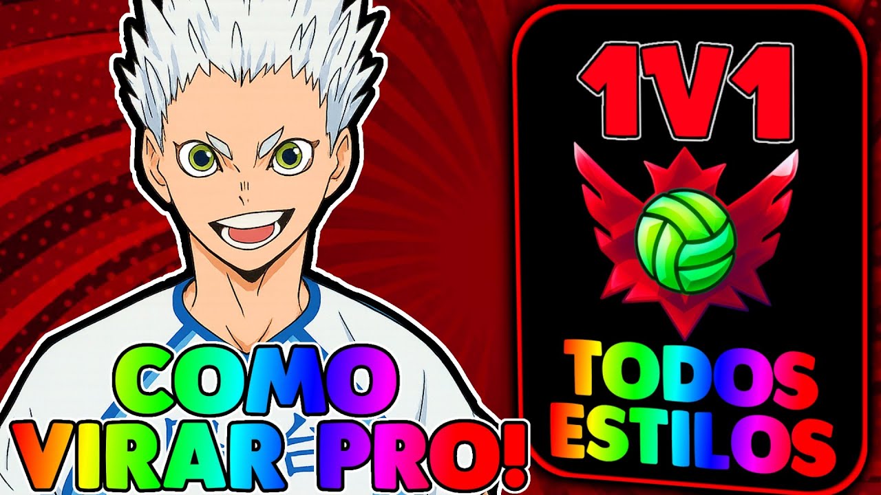 COMO JOGAR COM TODOS ESTILOS NO VOLLEYBALL LEGENDS! COMO JOGAR IGUAL PRO NO 1v1! TUTORIAL 1v1!