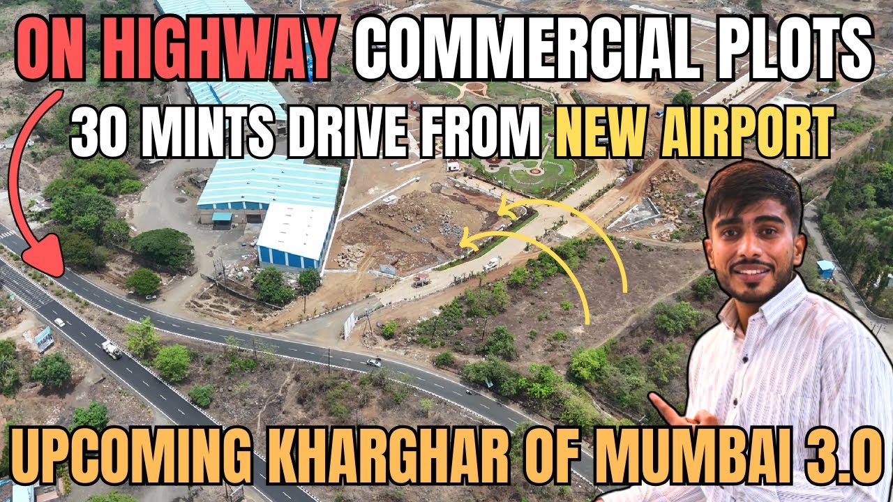 NH - 48 commercial plots | 30 Mints Drive from Navi Mumbai Airport | Riyasat Sankalp #commercial