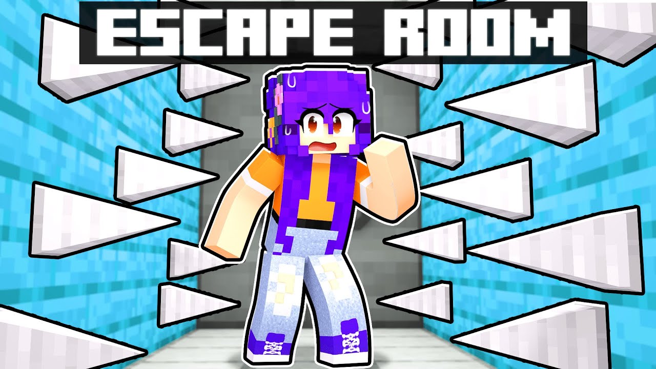 TRAPPED In An ESCAPE ROOM In Minecraft