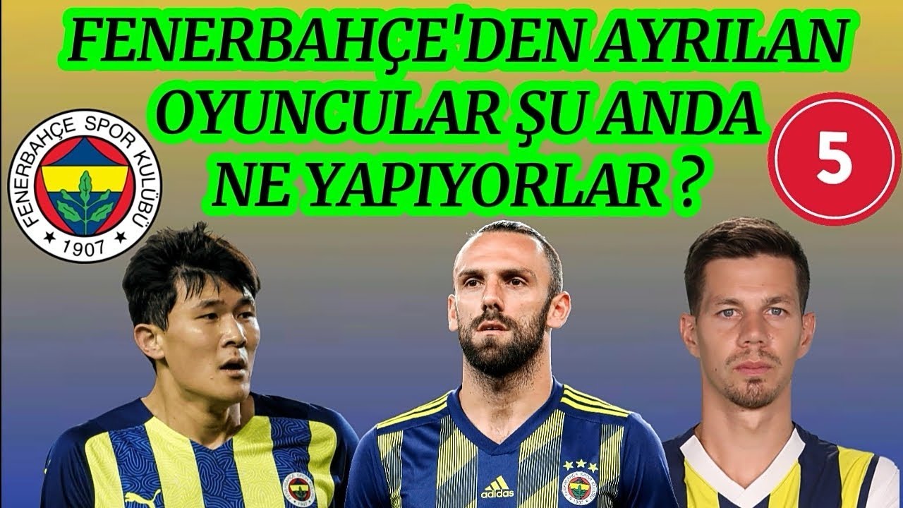 Fenerbahçe'den Ayrılan Oyuncular Şu Anda Ne Yapıyorlar ?