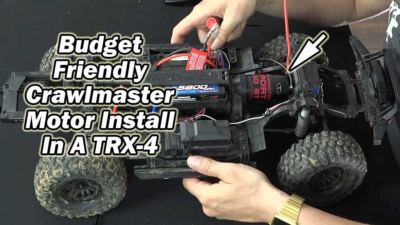 Budget Motor Upgrade For The Traxxas TRX-4 Sport - Install Tips & Test Drive - Holmes Hobbies