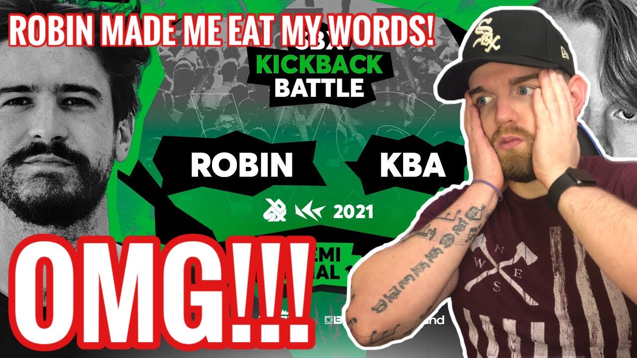 [Industry Ghostwriter] Reacts to: Robin vs KBA | Semifinal 1 | SBX KBB21: LOOPSTATION EDITION- OMG