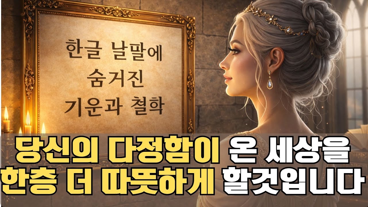 [낱말 14] 당신의 다정함이 온 세상을 한층 더 따뜻하게 할 것입니다. ㅣ 낱말의 힘 14
