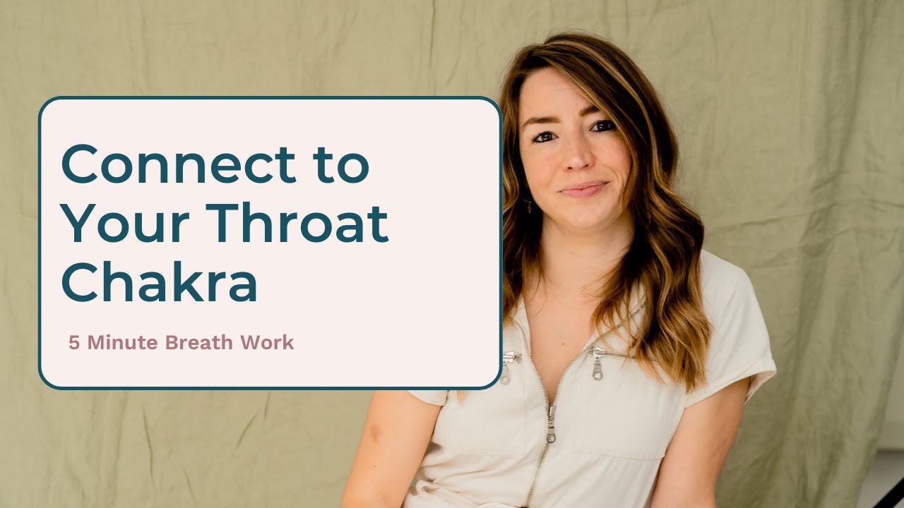 Quick 5 minute Throat Chakra Meditation & Breath Work