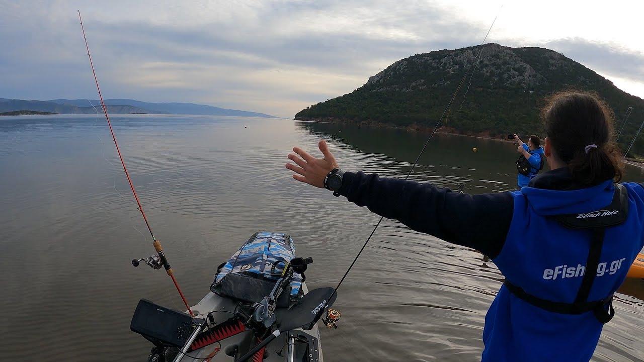 ΤΡΕΛΟ ΨΑΡΕΜΑ 3 ΜΕΡΕΣ ΣΤΗΝ ΕΡΜΙΟΝΗ ΜΕΡΟΣ Α - KAYAK FISHING VLOG PART 1