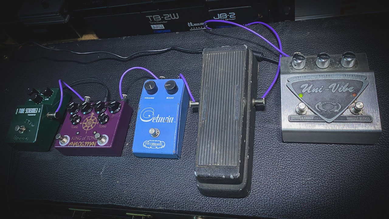 Recreating Kenny Wayne Shepherd’s Pedalboard…