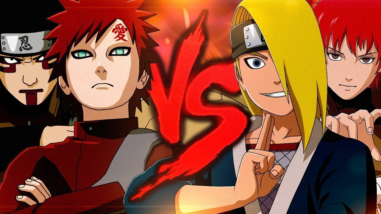 Edit char Deidara Edo Tensei OP and Gaara V2 OP mugen jus