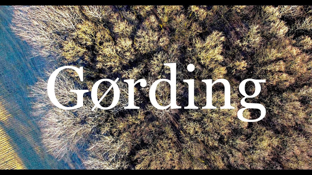 DJI Phantom 4 Footage 4K. Denmark/G&oslash;rding