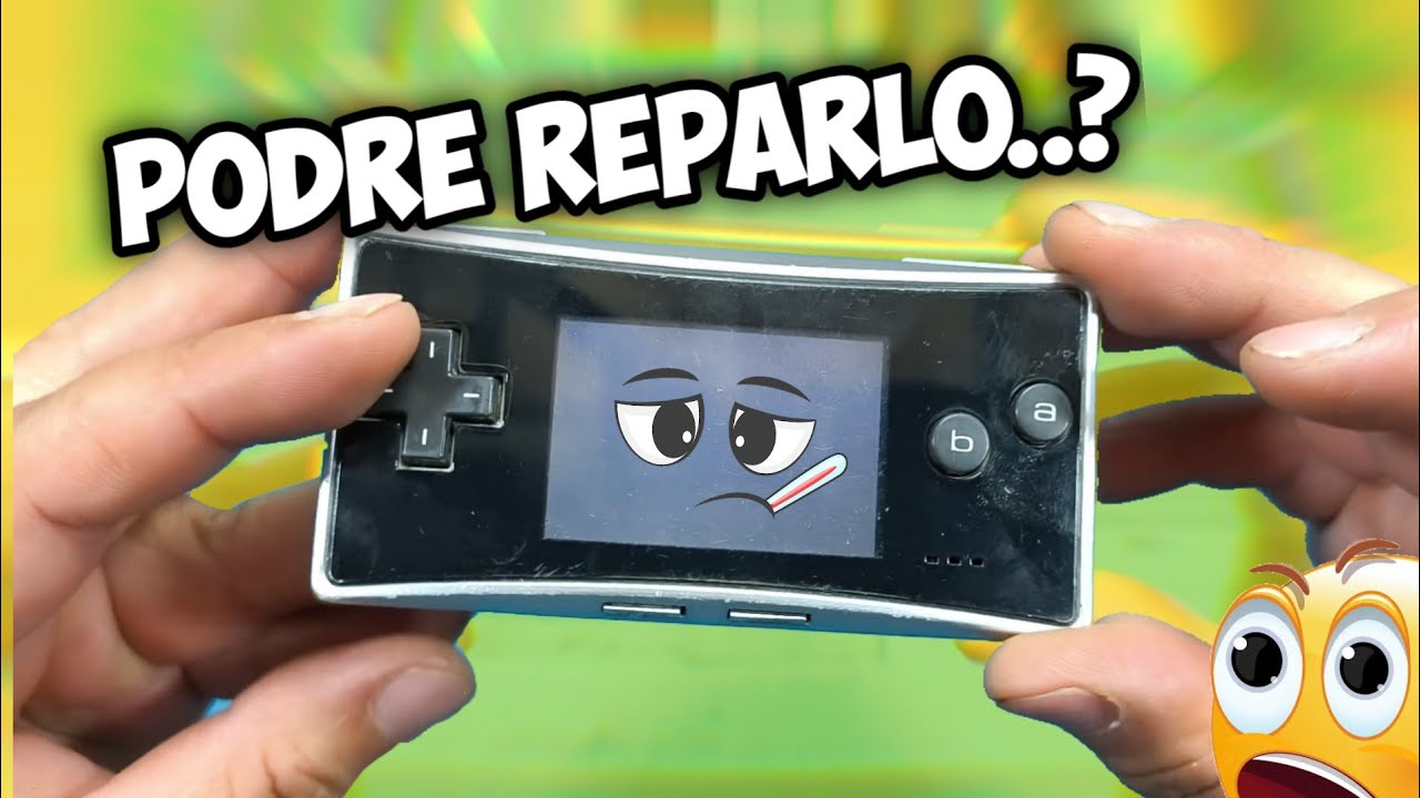“Me dieron una Game Boy Micro descompuesta… ¿valdrá la pena?”