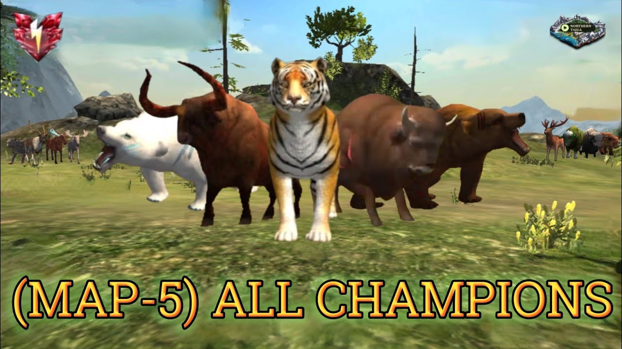 The Tiger - All Champions (map5) Northern Taiga ||