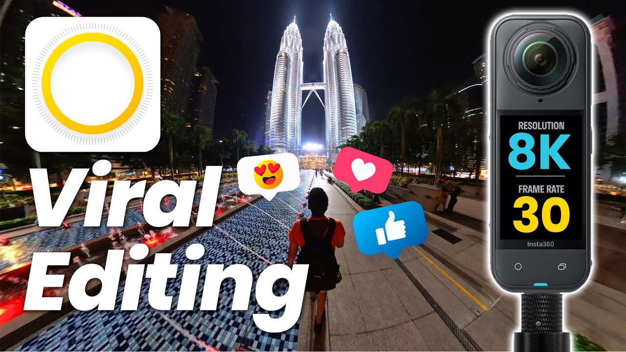 Insta360 App Viral Editing Tutorial | For Beginners