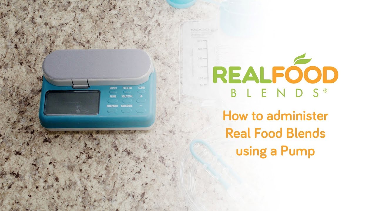 How to Administer Real Food Blends using a Feeding Pump