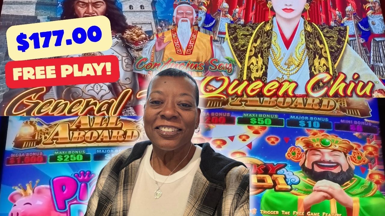Turning $177 FREE PLAY Into REAL CASH 💰 | Phoenix Link And All Aboard Slot Machines