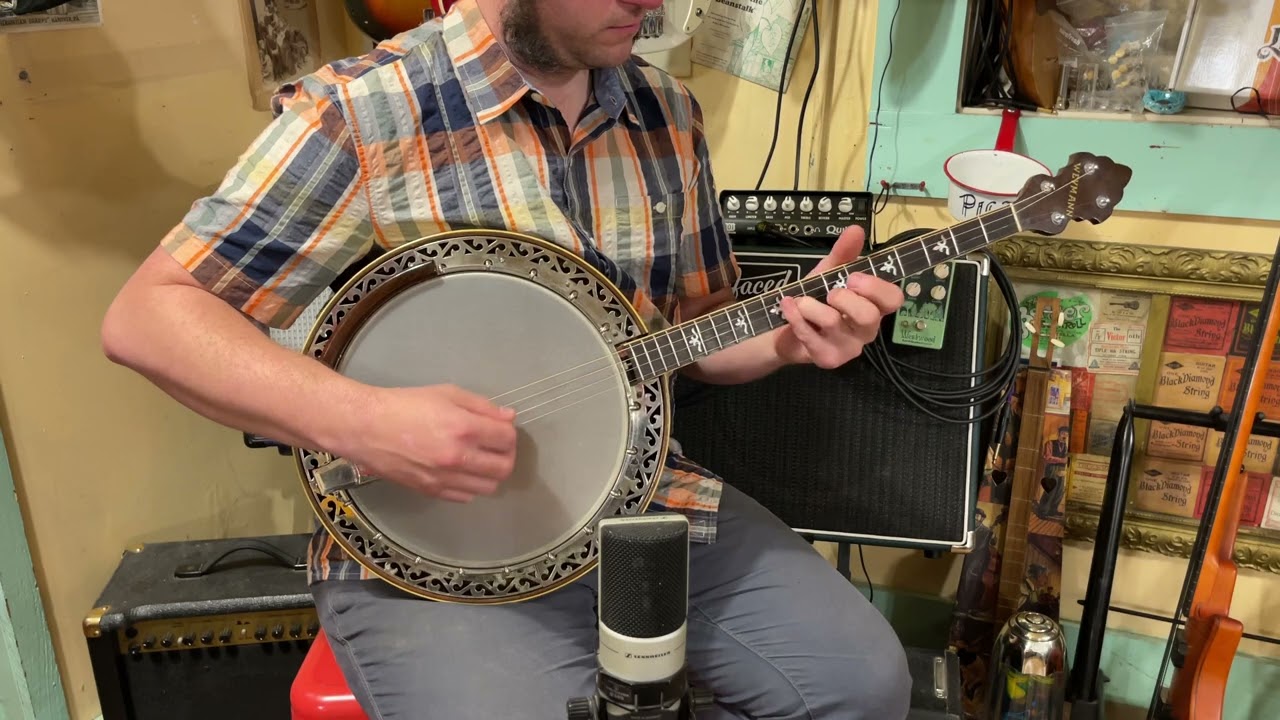 1929 Weymann No 85 Megaphonic resonator tenor banjo