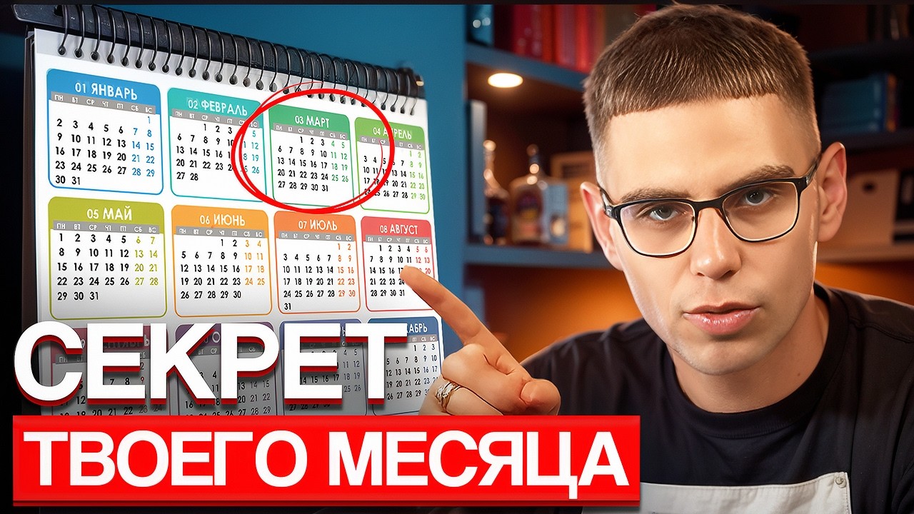 ТВОЯ СИЛА В МЕСЯЦЕ РОЖДЕНИЯ! Кем ты был в прошлой жизни? Валерий Якубцевич // Нумерология KeyTo