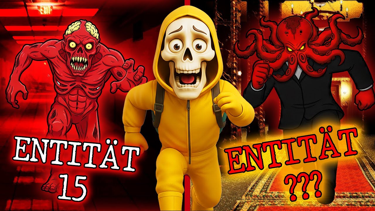 Die 10 Gef&auml;hrlichsten Backrooms Entit&auml;ten! (Giveaway)