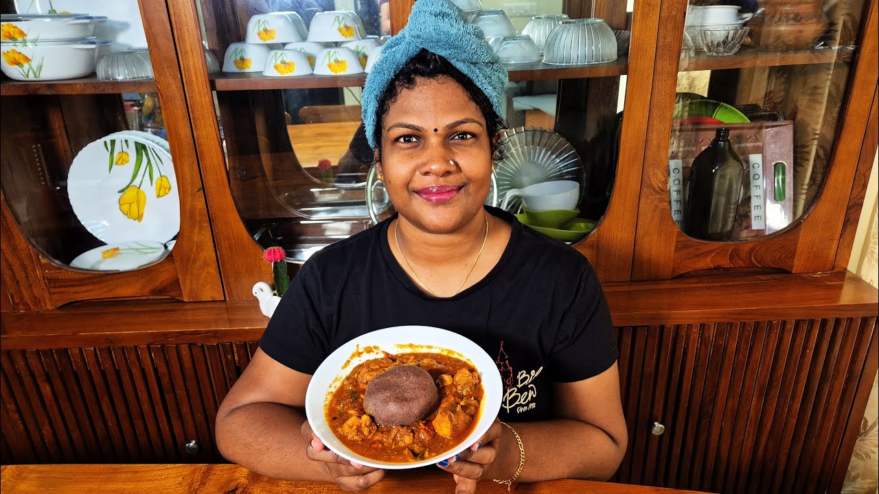 ഇത് കഴിച്ചാൽ ഫുൾ എനർജി ! 💪Ragi Mudde & Naadan chicken curry