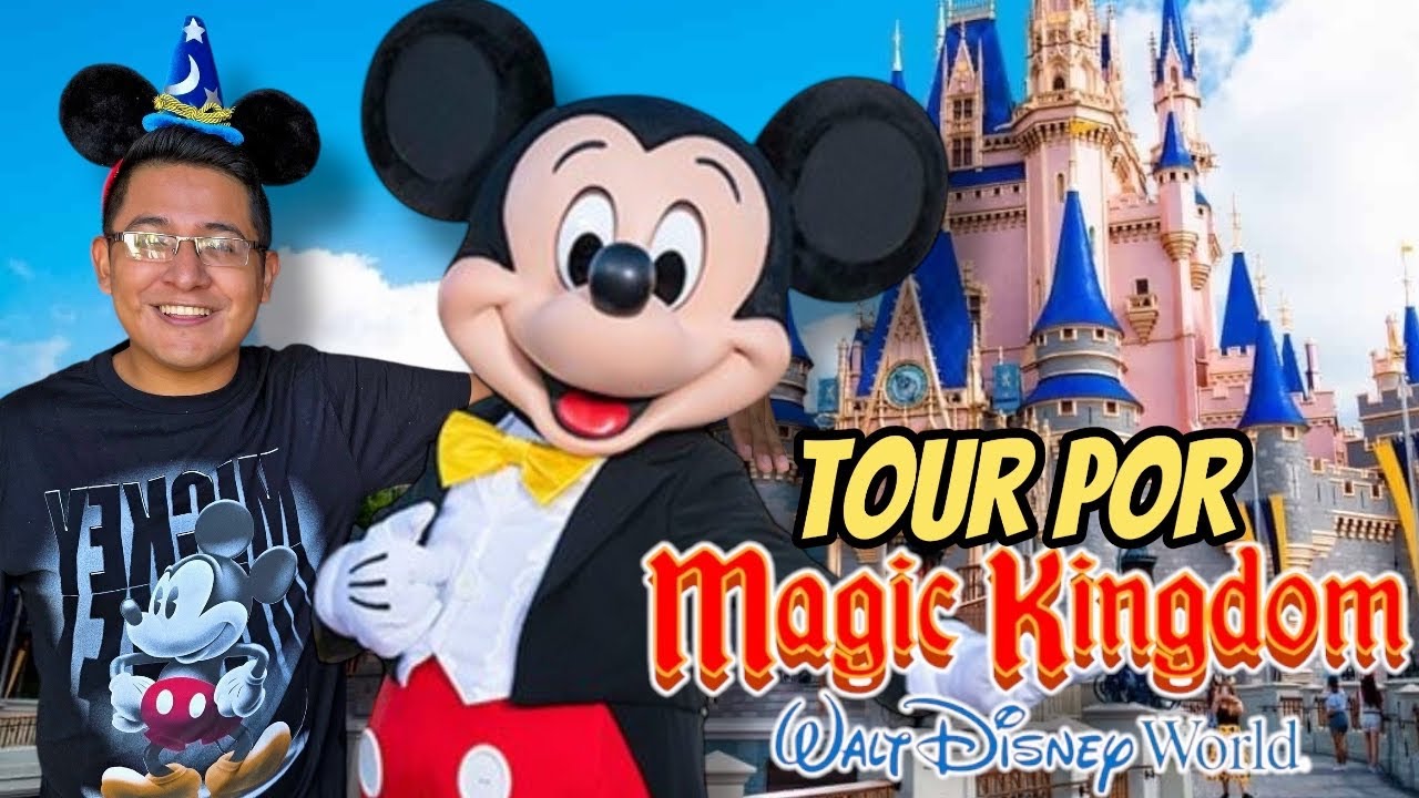 TOUR COMPLETO por Magic Kingdom 🏰| ¡Atracciones de DISNEY WORLD que NO te puedes PERDER! 