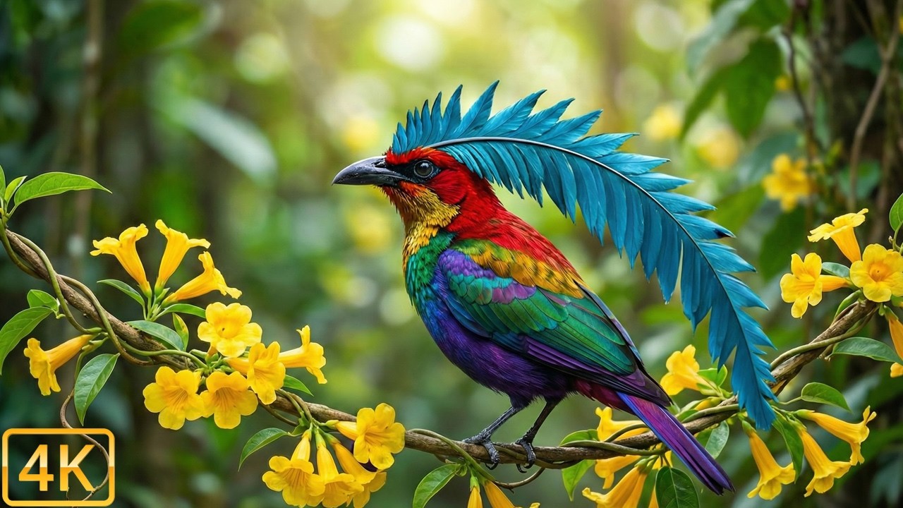Top 100 Most Beautiful and Strange Spring Birds | Natural Sound ASMR