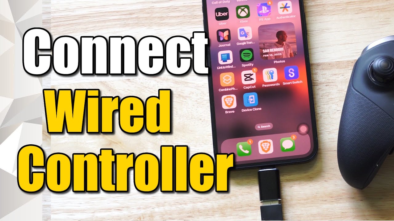 How to Connect Xbox Controller to iPhone with WIRE