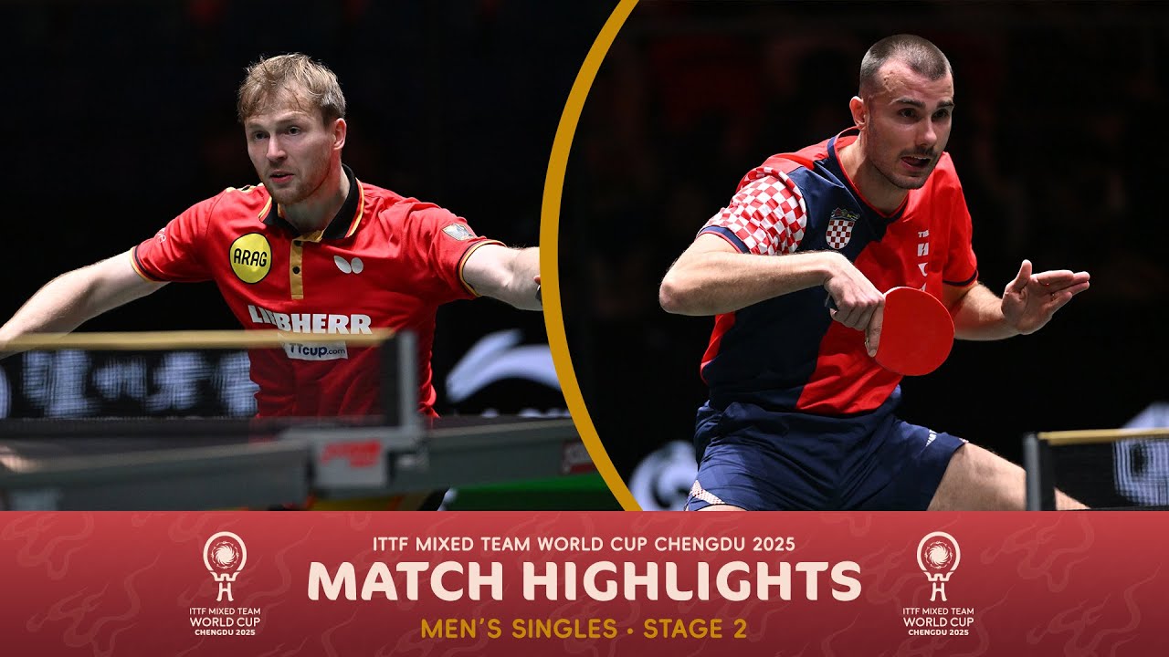 Benedikt Duda vs Tomislav Pucar | ITTF Mixed Team World Cup 2025 (Stage 2)