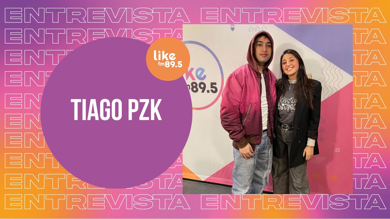 ¡Tiago PZK pasó por FM Like 89.5 y nos contó todo sobre su nuevo álbum 