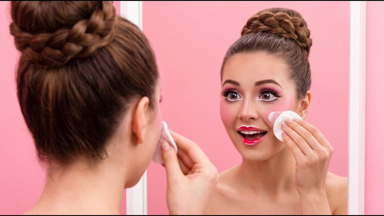 TRANSFORMAÇÕES FANTÁSTICAS | Tutorial -Maquiagem de Boneca! Truques para Remover a Make, por 123 GO!