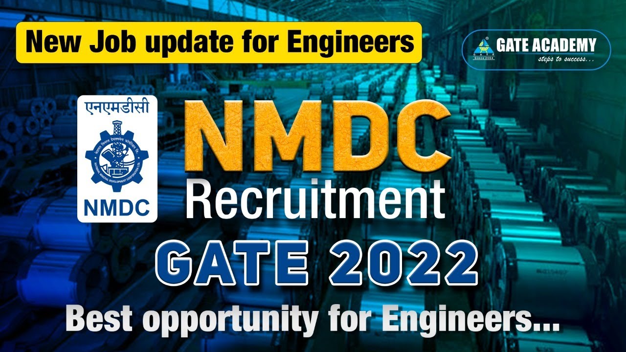 Big Update | NMDC | PSU | GATE 2022